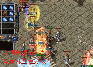 如何快速提升九天劫新服角色等级? 如何快速提升九天劫新服角色等级?
