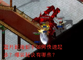 蓝月新服新手如何快速起步?爆装秘诀有哪些? 蓝月新服新手如何快速起步?爆装秘诀有哪些?