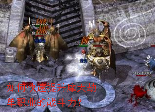 如何快速提升摩天劫单职业的战斗力? 如何快速提升摩天劫单职业的战斗力?