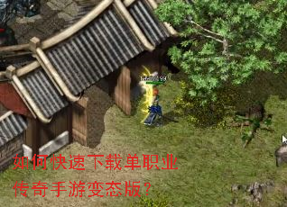 如何快速下载单职业传奇手游变态版? 如何快速下载单职业传奇手游变态版?