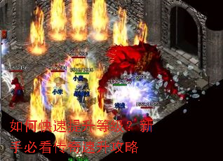 如何快速提升等级?新手必看传奇速升攻略 如何快速提升等级?新手必看传奇速升攻略