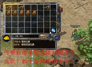 传奇新服单职业限时回收怎么玩?新手如何快速上手? 传奇新服单职业限时回收怎么玩?新手如何快速上手?