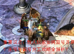 重要说点:散人玩家如何双号开局?主号与副号分工攻略全解析? 重要说点:散人玩家如何双号开局?主号与副号分工攻略全解析?