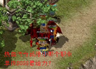 ��Ѫ�����·����ĸ�ְҵ����BOSS�������