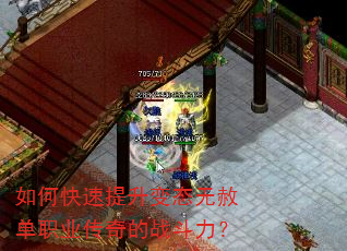 如何快速提升变态无赦单职业传奇的战斗力? 如何快速提升变态无赦单职业传奇的战斗力?