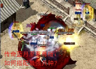 传奇蓝月至至尊版:如何搭配最强兵种? 传奇蓝月至至尊版:如何搭配最强兵种?