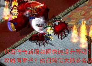 钻石传奇新服如何快速提升等级?装备获取全攻略有哪些?横扫玛法大陆必备技巧是什么? 钻石传奇新服如何快速提升等级?装备获取全攻略有哪些?横扫玛法大陆必备技巧是什么?