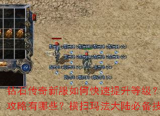 钻石传奇新服如何快速提升等级?装备获取全攻略有哪些?横扫玛法大陆必备技巧是什么? 钻石传奇新服如何快速提升等级?装备获取全攻略有哪些?横扫玛法大陆必备技巧是什么?