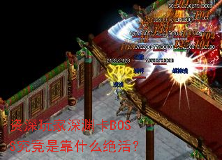 资深玩家深渊卡BOSS究竟是靠什么绝活? 资深玩家深渊卡BOSS究竟是靠什么绝活?