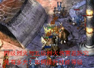 四级烈火与五级烈火伤害差距究竟有多大?如何提升技能等级 四级烈火与五级烈火伤害差距究竟有多大?如何提升技能等级