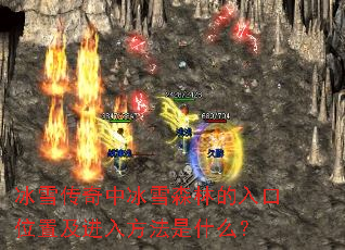 冰雪传奇中冰雪森林的入口位置及进入方法是什么? 冰雪传奇中冰雪森林的入口位置及进入方法是什么?