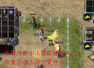 冰雪传奇中冰雪森林的入口位置及进入方法是什么? 冰雪传奇中冰雪森林的入口位置及进入方法是什么?