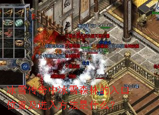 冰雪传奇中冰雪森林的入口位置及进入方法是什么? 冰雪传奇中冰雪森林的入口位置及进入方法是什么?