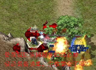 骨灰级玩家揭秘各BOSS必掉极品装备清单,你收集全了吗? 骨灰级玩家揭秘各BOSS必掉极品装备清单,你收集全了吗?