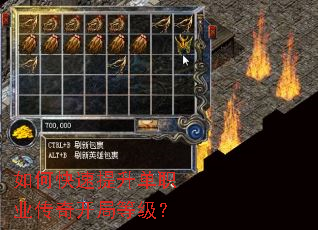 如何快速提升单职业传奇开局等级? 如何快速提升单职业传奇开局等级?