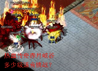热血传奇赤月峡谷多少级适合挑战? 热血传奇赤月峡谷多少级适合挑战?