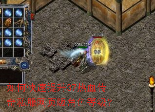 如何快速提升37热血传奇私服网页版角色等级? 如何快速提升37热血传奇私服网页版角色等级?