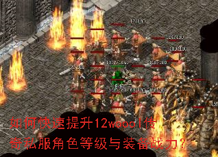 如何快速提升12woool传奇私服角色等级与装备战力? 如何快速提升12woool传奇私服角色等级与装备战力?