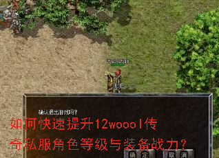 如何快速提升12woool传奇私服角色等级与装备战力? 如何快速提升12woool传奇私服角色等级与装备战力?