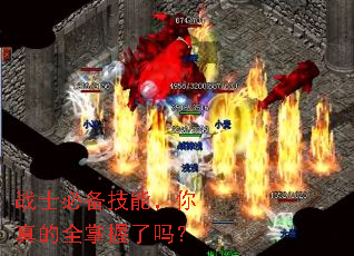 战士必备技能,你真的全掌握了吗? 战士必备技能,你真的全掌握了吗?