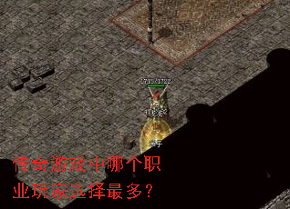 传奇游戏中哪个职业玩家选择最多? 传奇游戏中哪个职业玩家选择最多?