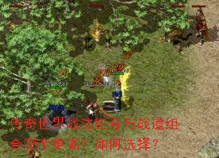 传奇世界战法组合与战道组合哪个更强?如何选择? 传奇世界战法组合与战道组合哪个更强?如何选择?