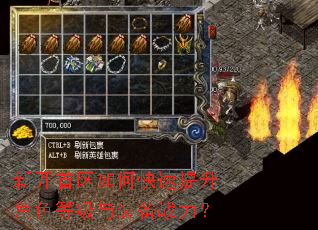 新开首区如何快速提升角色等级与装备战力? 新开首区如何快速提升角色等级与装备战力?