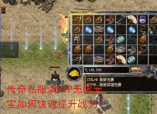 传奇私服满VIP无限元宝如何快速提升战力? 传奇私服满VIP无限元宝如何快速提升战力?
