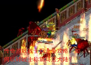 ������Ϸսʿְҵȫ���ԣ������תսʿ�ư��귨��½��