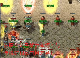 各职业负重能力如何?与传说SF相比有何差异? 各职业负重能力如何?与传说SF相比有何差异?