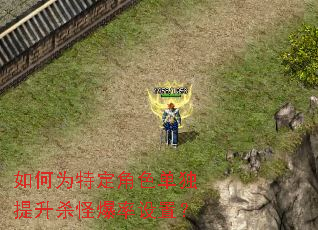 如何为特定角色单独提升杀怪爆率设置? 如何为特定角色单独提升杀怪爆率设置?