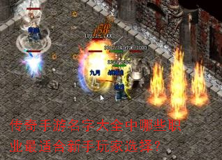 传奇手游名字大全中哪些职业最适合新手玩家选择? 传奇手游名字大全中哪些职业最适合新手玩家选择?